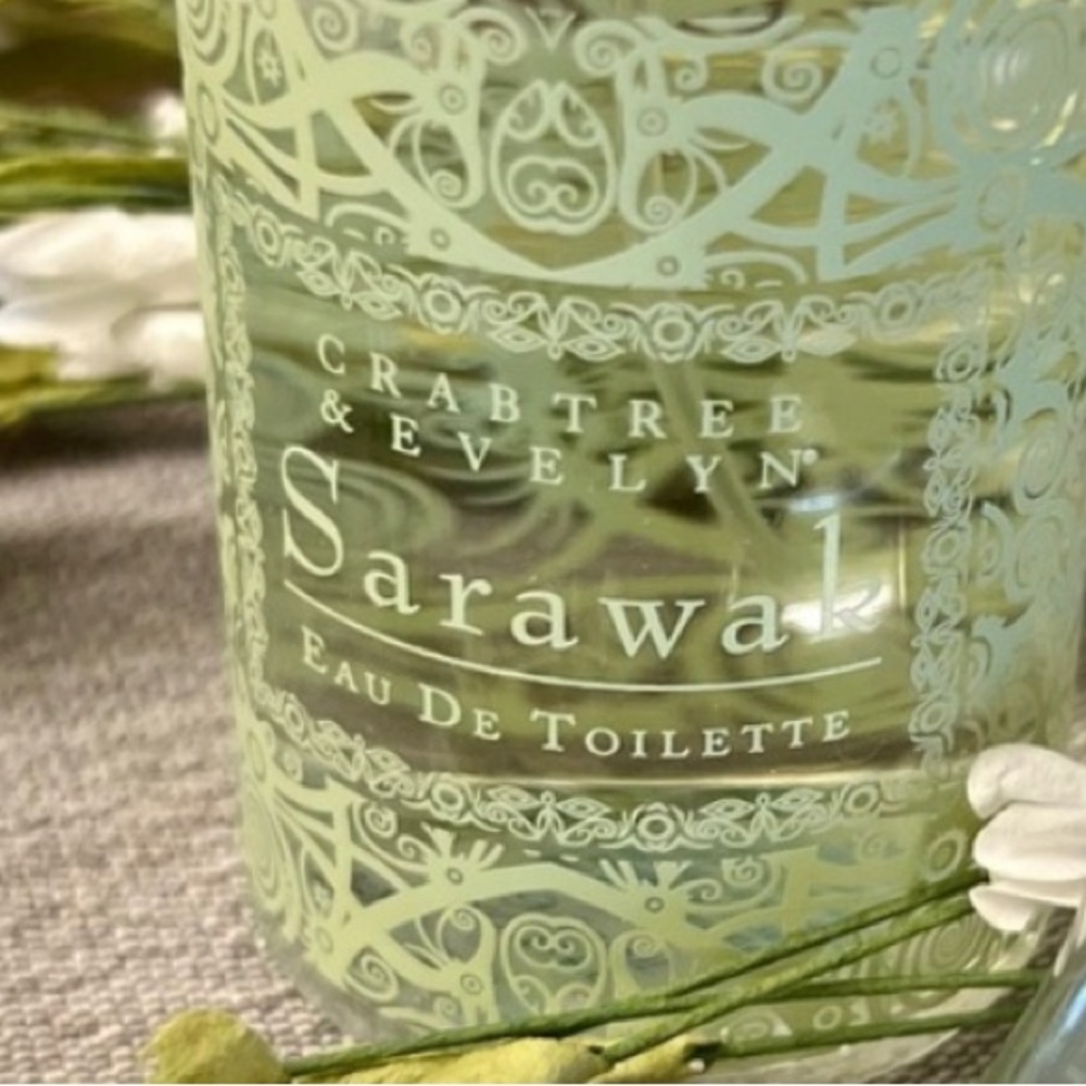 RARE FIND! Sarawak Eau De Toilette by Crabtree & Evelyn RARE Retired Fragrance